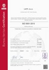 ISO 9001 certifikat LAPP Slovenija