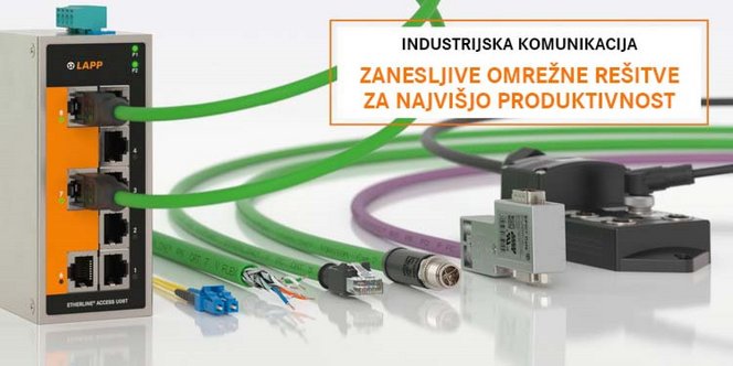 LAPP rešitve za industrijsko komunikacijo LAPP rešitve za industrijsko komunikacijo