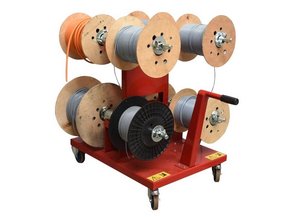 Voziček za transport in odvijanje kabelskih bobnov Voziček za transport in odvijanje kabelskih bobnov